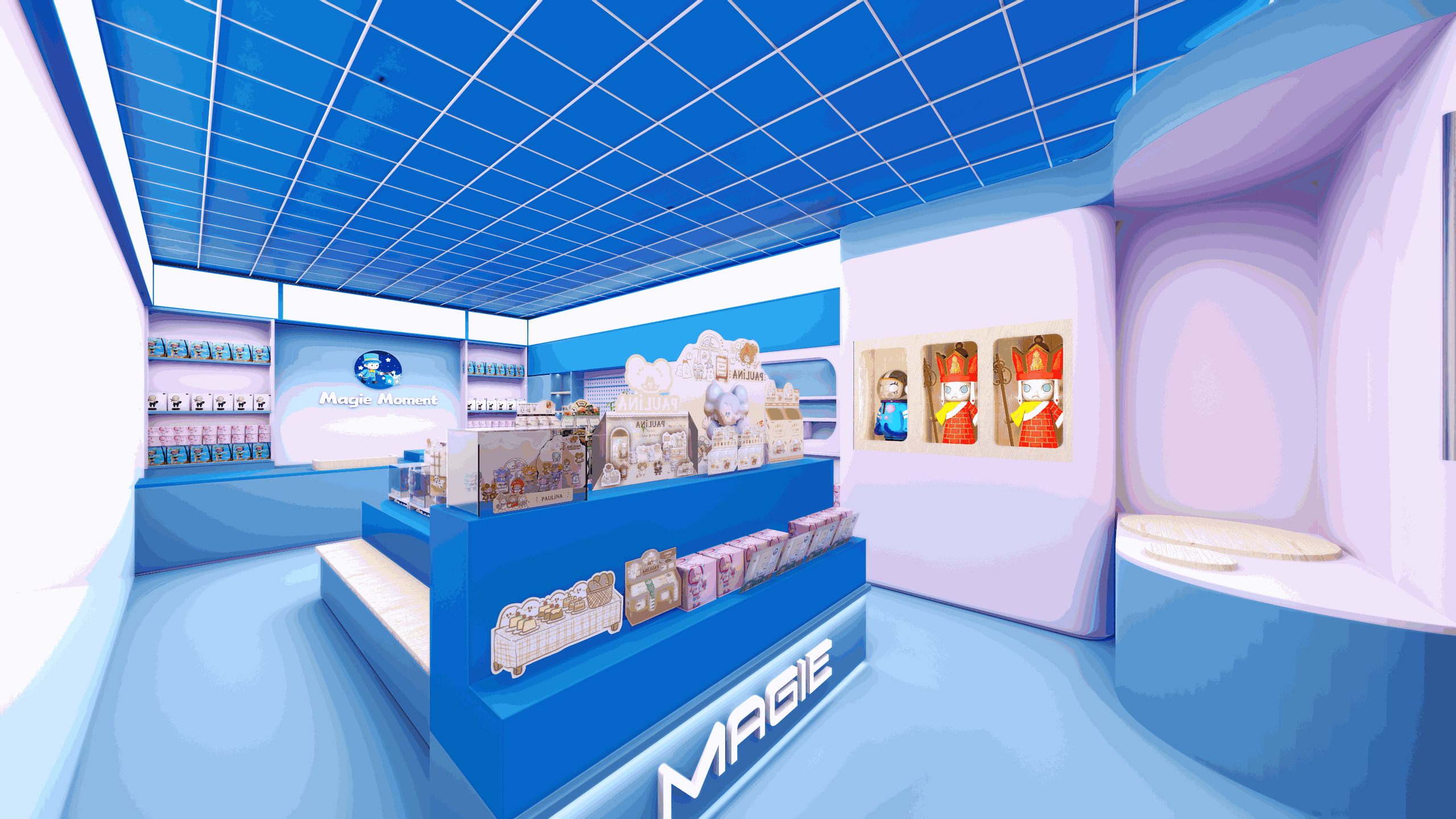 Custom Bubble Tea Service Counter gallery reference image 2 from Elite Fixtures
