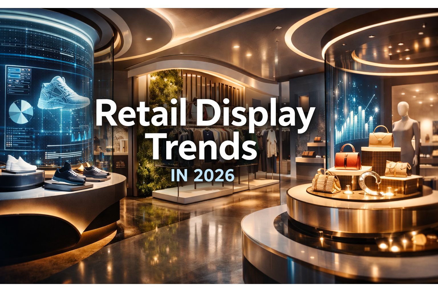 Retail Display Trends in 2026 for Store Fixtures, Display Cases, and Shopfitting article cover image from Elite Fixtures