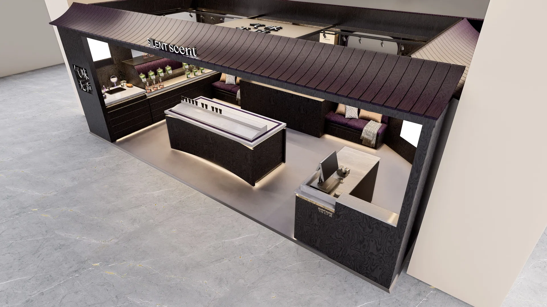 Custom Mall Kiosk Package gallery reference image 6 from Elite Fixtures